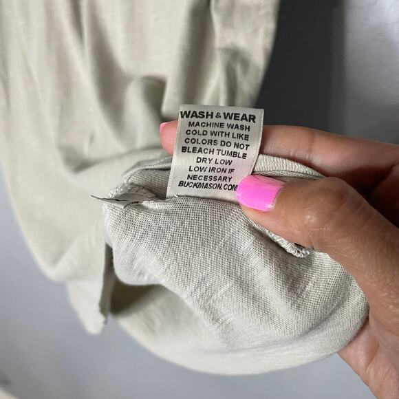 Buck Mason Crew neck cotton tee Size Medium - Picture 6 of 6